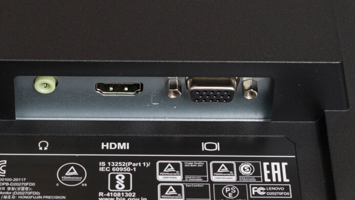 Lenovo D27-30 Inputs 1