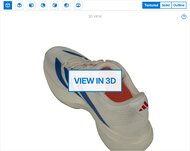 adidas Adizero Pacer 3D Model Full Shoe