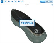 ASICS GEL-EXCITE 11 3D Model Internal