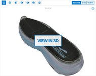Brooks Ghost 18 3D Model Internal