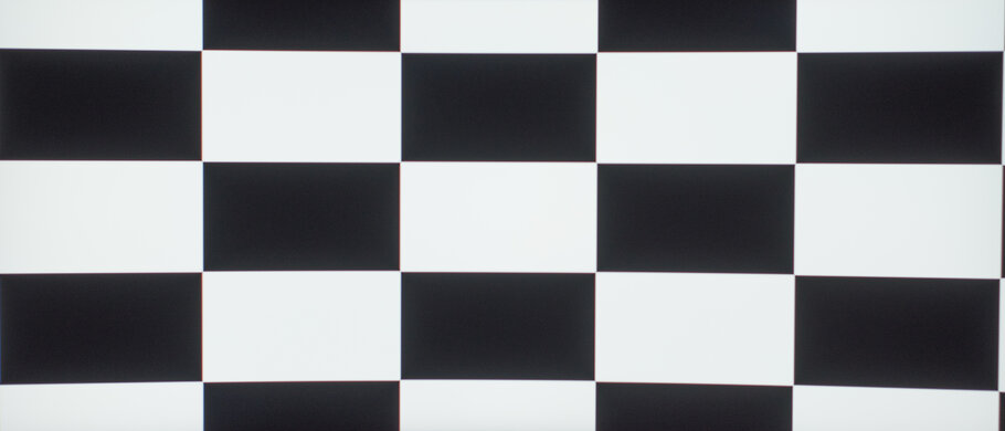 HP OMEN 34c Checkerboard Picture