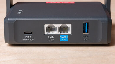 GL.iNet Slate 7 (GL-BE3600) Ports Photo