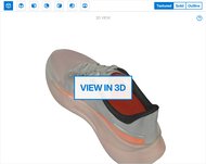 Li-Ning Chaoying Pro 3D Model Full Shoe