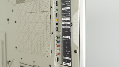 Sony X930E Side Inputs Picture