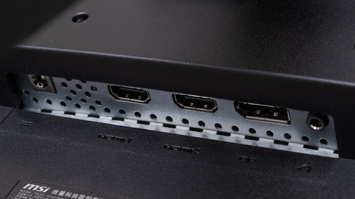 MSI Optix G27C5 Inputs 1