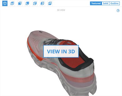 On Cloudmonster 2 3D Model Full Shoe