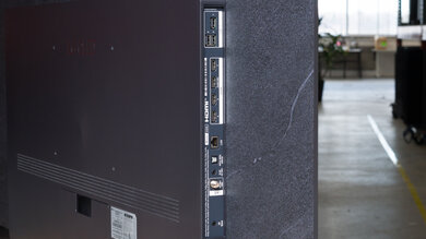 LG C5 OLED Side Inputs Picture