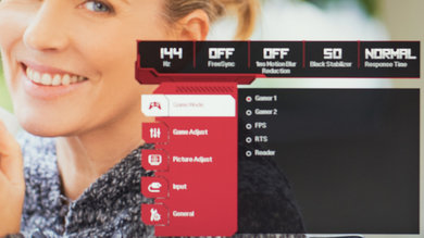 LG 24GL600F OSD Picture