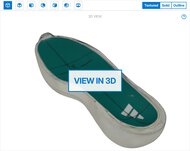 adidas Zenboost 3D Model Internal