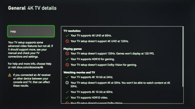 TCL 4 Series/S455 2022 Xbox Series X Screenshot
