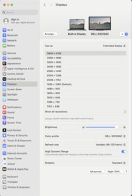 Dell S3225QC macOS Screenshot