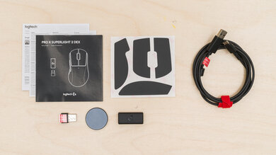 Logitech G PRO X SUPERLIGHT 2 DEX In the box picture