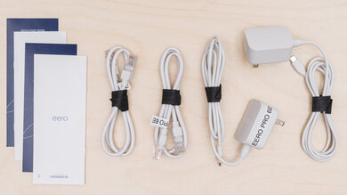 Eero Pro 6E Tri-Band Mesh Wi-Fi System (3-Pack) - Used, Includes All Cables & Adapters