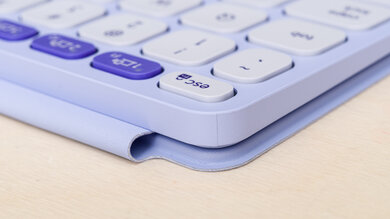 Logitech Keys-To-Go 2 Build Quality Close Up