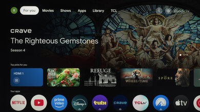 TCL QM6K Smart TV Picture