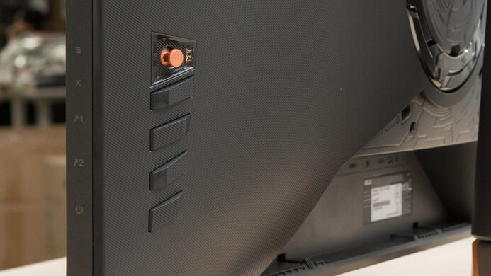 ASUS ROG Swift PG279QM Controls Picture