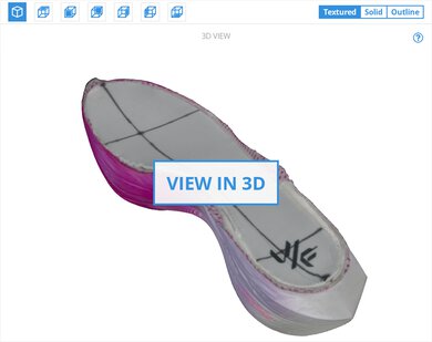 Nike Vaporfly 3 3D Model Internal