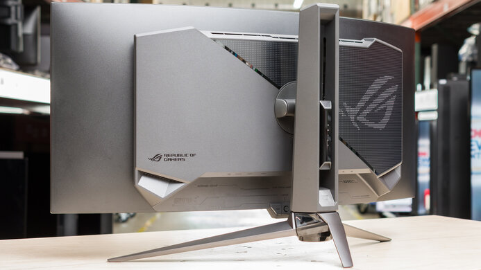 ASUS ROG Swift OLED PG34WCDM Back Picture
