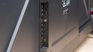 Panasonic W70B Side Inputs Picture