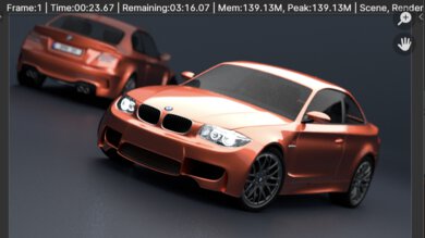 Apple MacBook Air 13 (M3, 2024) Blender Image