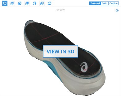 ASICS GEL-KAYANO 31 3D Model Internal