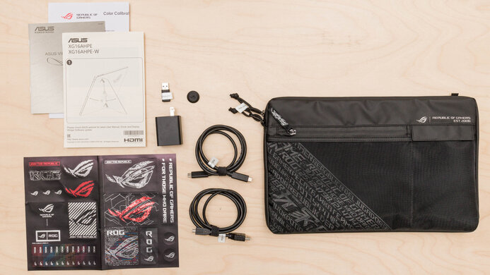 ASUS ROG Strix XG16AHPE In The Box Picture