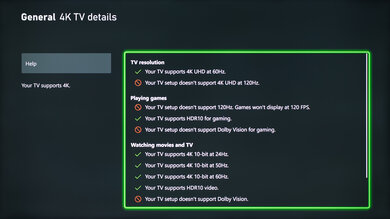 Samsung DU6900 Xbox Series X Screenshot