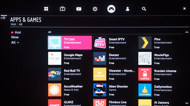 LG C6 OLED Apps Picture
