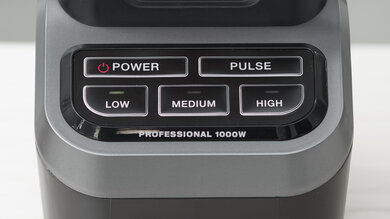 Ninja Professional Blender 1000 Control Panel