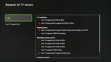 Samsung AU8000 Xbox Series X Screenshot