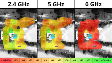 ASUS RT-BE96U Outdoor Coverage Map