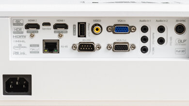 Optoma GT1090HDR Inputs Picture