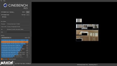 ASUS VivoBook 15 OLED K513 (2021) Cinebench R23 Photo
