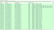 ExpressVPN Wireshark IP And DNS Leak Screenshot