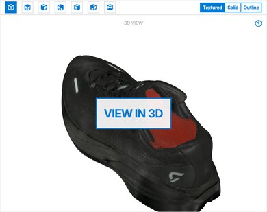 Dynafish Xiaonian 3D Model Full Shoe