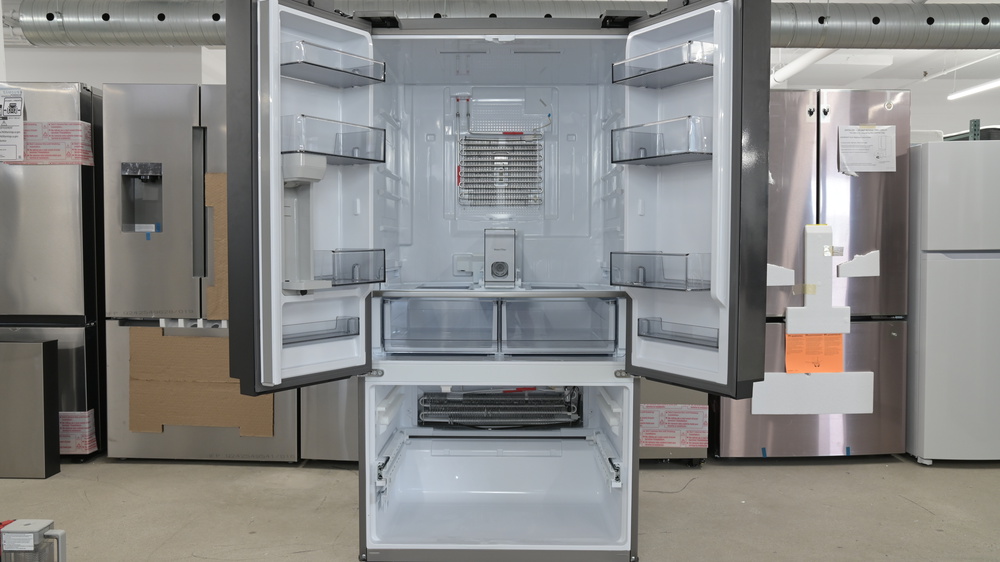 Samsung Bespoke RF30BB6200QL dual evaporator arrangement.