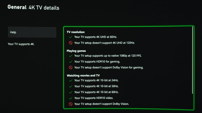 ASUS ROG Swift OLED PG34WCDM XSX Compatibility Photo