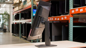 MSI MPG 272URX QD-OLED Back Picture