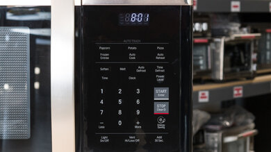 LG LMV1764ST Control Panel Picture