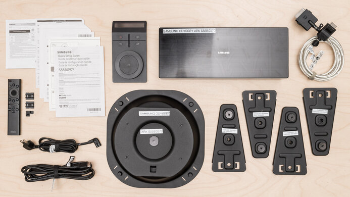 Samsung Odyssey Ark S55BG970 In The Box Picture