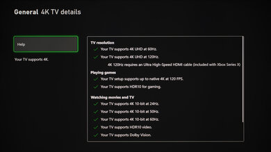 LG UN8500 Xbox Series X Screenshot