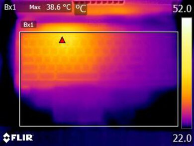Acer Chromebook 315 (2020) Keyboard Temps Picture