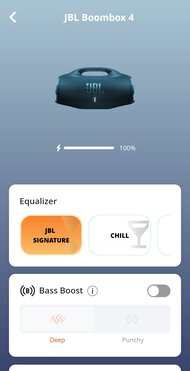 JBL Boombox 4 App Picture