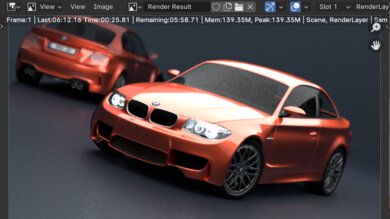 MSI Summit E16 Flip (2023) Blender Image