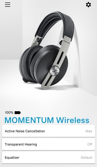 Sennheiser Momentum 3 Wireless App Picture