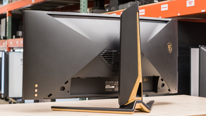 MSI MEG 342C QD-OLED Back Picture