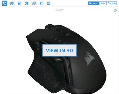 Corsair GLAIVE PRO 3D Model