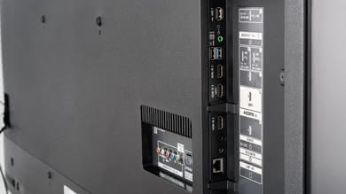 Sony X830F Side Inputs Picture