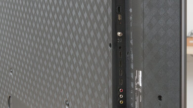 Hisense U800GR 8k Side Inputs Picture