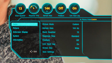 Samsung CHG70 OSD Picture